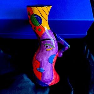 Muzeum Picasso Theme Multi Color Candle Holder